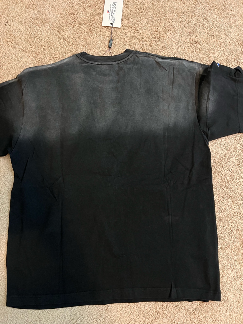 Valley Black Graphic Panther Short Sleeve Tee - Picture 2 of 4